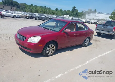 2007 Kia Optima Lx V6 from USA, damaged, VIN KNAGE124475099812